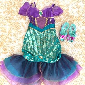Disney Ariel Dress & Shoes